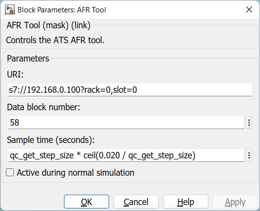 ATS AFR Tool