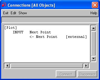 Altia All Connections dialog