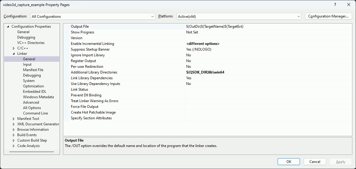 Property Pages Window