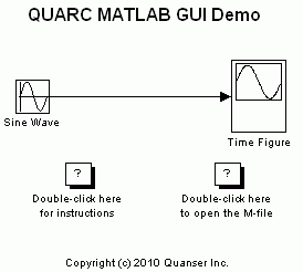 MATLAB GUI Demo Simulink Diagram
