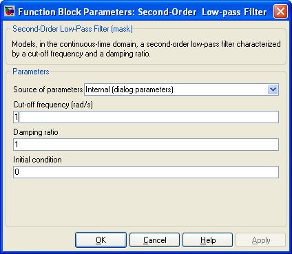 Second-Order Low-Pass Filter