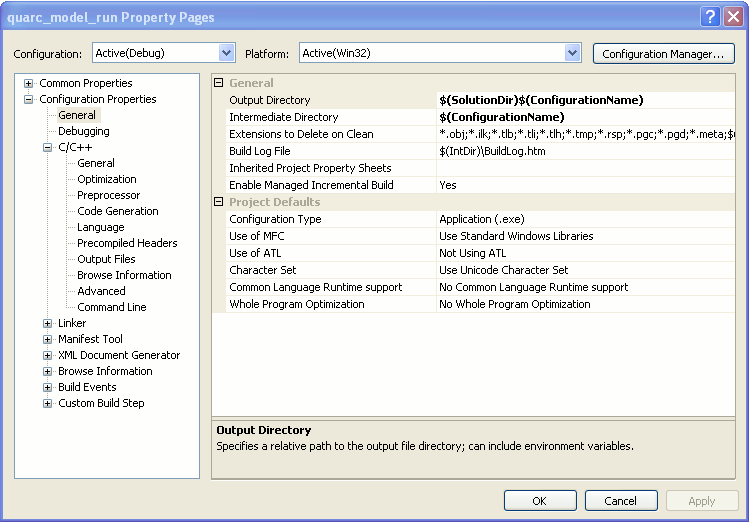 Property Pages Window