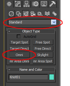 Standard omni directional lights.