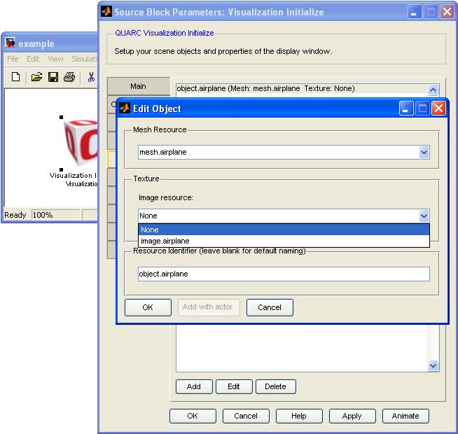 Attaching the airplane texture to the airplane object