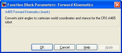 A465 Forward Kinematics