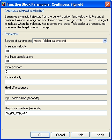 Continuous Sigmoid