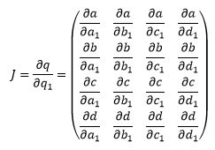 jacobian matrix