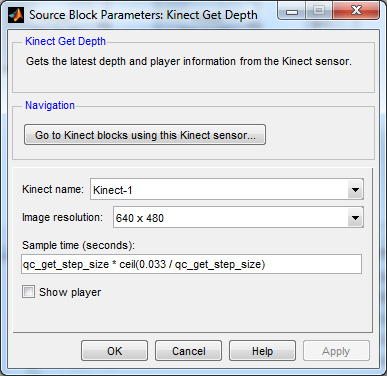 kinect blocks