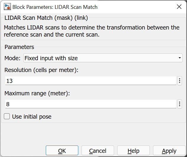 LIDAR Scan Match