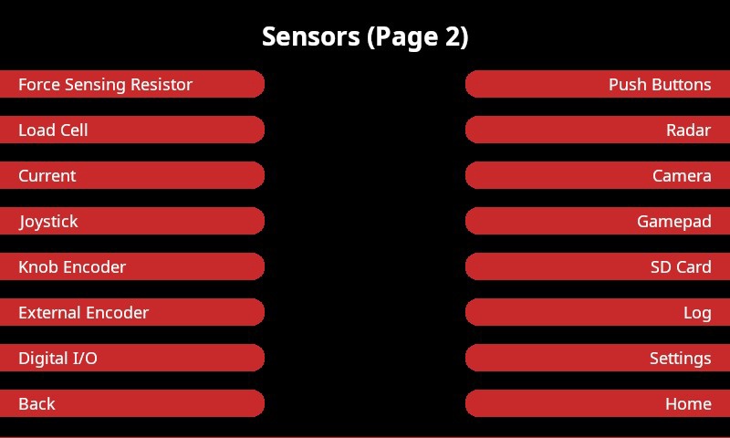 Quanser Mechatronic Sensors Trainer USB Sensors Page 2