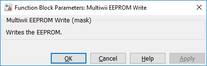 Multiwii EEPROM Write