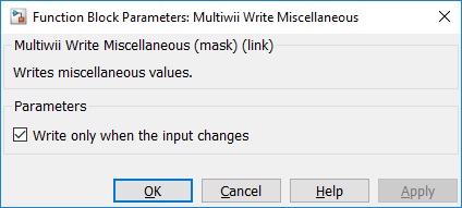 Multiwii Write Miscellaneous