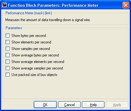 Performance Meter