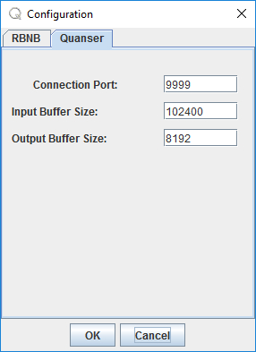 Quanser Configuration