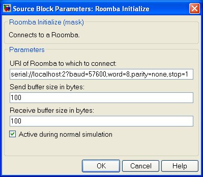 Roomba Initialize