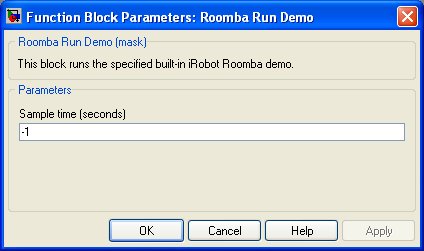 Roomba Run Demo