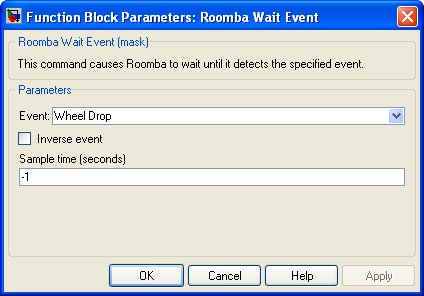 Roomba Wait Event