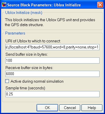 Ublox Initialize