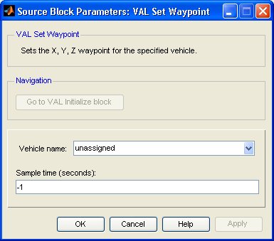 VAL Set Waypoint