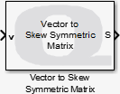 Vector to Skew Symmetric Matrix