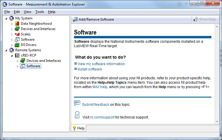 Measurement and Automation Explorer